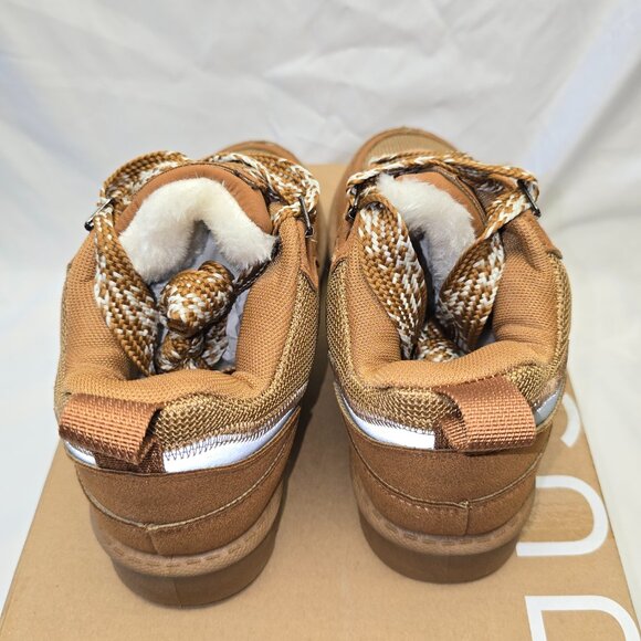Just Fab Wren Sneaker in Lt Camel, Women's Size 6, New In Box - Picture 5 of 10